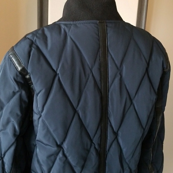 𝅺NEW! MICHAEL KORS Diamond Quilted Bomber Jacket Coat. - Picture 5 of 8